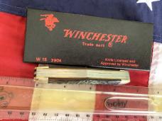 1988 Winchester Whittler (Mdl# 3904) w/ Nice Black Bone Handles. -NOS in Orig Box
