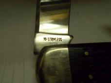 Taylor Cutlery Japan Kentucky Bicentennial Elephant Toe Knife 