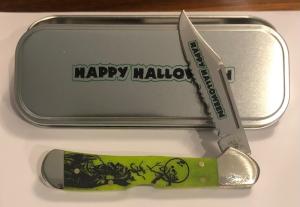 New In Original Tin 2024 Case Lime Green Mini Copperlock 