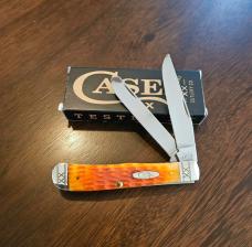 2023 Case XX Cayenne Bone Trapper with fluted bolsters 