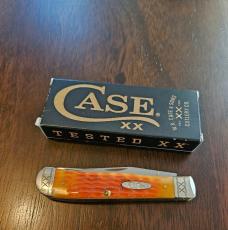 2023 Case XX Cayenne Bone Trapper with fluted bolsters 