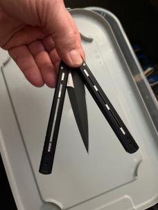 PROTECH SQUID INDUSTRIES collaboration FLY-Father 2 Enthusiasts edition   BALISONG. 