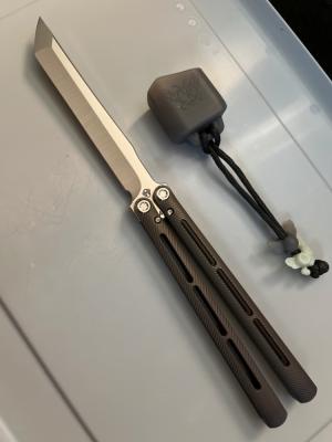 Medford VICEROY BALISONG semicustom MINT UNUSED in original BOX zipper case 
