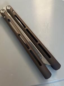 Medford VICEROY BALISONG semi/custom. MINT UNUSED in original BOX /zipper case 