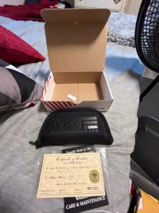 Medford VICEROY BALISONG semi/custom. MINT UNUSED in original BOX /zipper case 