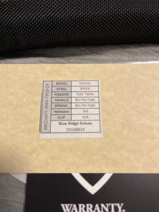 Medford VICEROY BALISONG semi/custom. MINT UNUSED in original BOX /zipper case 