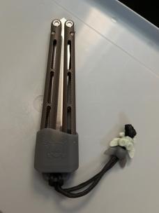 Medford VICEROY BALISONG semi/custom. MINT UNUSED in original BOX /zipper case 