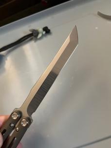 Medford VICEROY BALISONG semi/custom. MINT UNUSED in original BOX /zipper case 