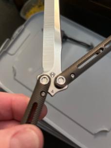 Medford VICEROY BALISONG semi/custom. MINT UNUSED in original BOX /zipper case 