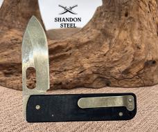 Boker Plus Serge Panchenko Lancer 42 Folding Knife, 440-C Stonewashed Blade 0462