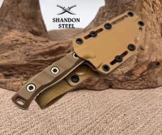 Microtech Akris USA Fixed Blade Bohler M390MK Steel G-10 Dark Earth 95-10DE-6