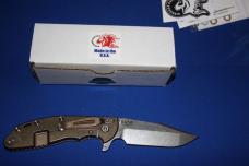 Hinderer XM-24 4" Harpoon Spanto CPM20CV Bronze Scale/Green G10 New