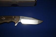Hinderer XM-24 4" Harpoon Spanto CPM20CV Bronze Scale/Green G10 New