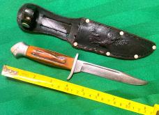 Small German Blackhawk Stag Handled Knife