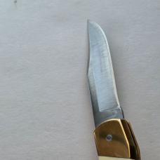 Vintage 1982 Schrade USA SC507 Scrimshaw Bighorn Ram Lockback Knife CIB Sheath