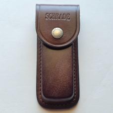 Vintage 1982 Schrade USA SC507 Scrimshaw Bighorn Ram Lockback Knife CIB Sheath