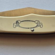 Vintage 1979 Schrade USA SC508 Scrimshaw Grizzly Bear Knife CIB Box Sheath