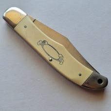 Vintage 1979 Schrade USA SC508 Scrimshaw Grizzly Bear Knife CIB Box Sheath