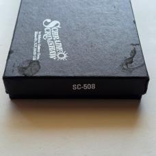 Vintage 1979 Schrade USA SC508 Scrimshaw Grizzly Bear Knife CIB Box Sheath