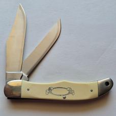 Vintage 1979 Schrade USA SC508 Scrimshaw Grizzly Bear Knife CIB Box Sheath