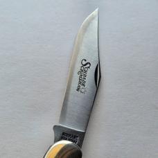 Vintage 1979 Schrade USA SC508 Scrimshaw Grizzly Bear Knife CIB Box Sheath