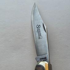 Vintage 1979 Schrade USA SC508 Scrimshaw Grizzly Bear Knife CIB Box Sheath