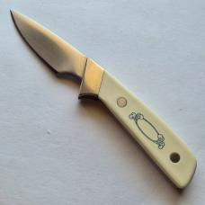Vintage 1983 Schrade USA SC509 Scrimshaw Eagle Fixed Blade Knife CIB Sheath Box
