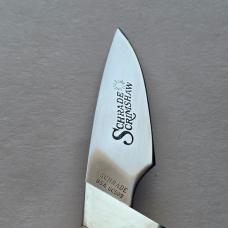 Vintage 1983 Schrade USA SC509 Scrimshaw Eagle Fixed Blade Knife CIB Sheath Box