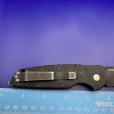 Pro-Tech TR-3 Automatic Knife Black Fish Scales