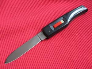 Vintage Italian Collini Flylock Slide Button quotROSTFREI PATENTquot Switchblade Knife