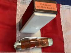Queen Cutlery Dan Burke (#65) Baby Sunfish w/ Great Bone Handles -NOS in orig box