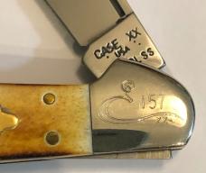 New Without Box Case Large Stag Copperlock