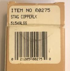 New In Original Box 1997  Large Stag Copperlock