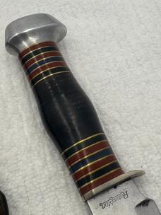 Reminton RH34-5" UMC Made In USA Vintage Fighting / Hunting Knife (28)