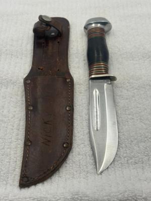 Remington RH35-5 14quot UMC Made In USA Vintage Fighting  Hunting Knife 16