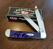 2026 Case Corelon Magician's Knife Purple & Pink 1 of 60 Trapper 9254