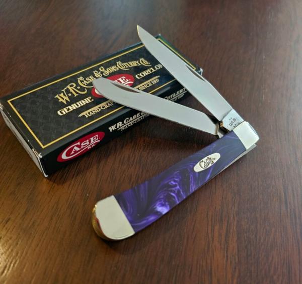 2026 Case Corelon Magician's Knife Purple & Pink 1 of 60 Trapper 9254 2026 Case Corelon Magician's Knife Purple & Pink 1 of 60 Trapper 9254