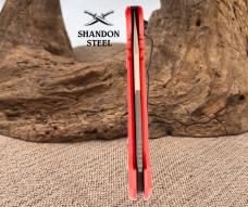 Microtech LUDT Gen III Signature Series, Red Aluminum With Microtech Logo, 2 Tone M390MK - 1136-1MWS