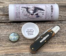 GEC TIDIOUTE ** 781224 WOODLAND SAWCUT RICHLITE BULLET END BARLOW