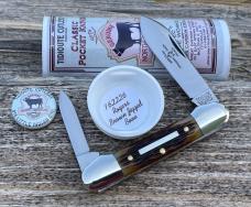 GEC TIDIOUTE ** 162226 ROGERS BROWN JIGGED BONE LITTLE INDIAN GIRL CANOE