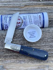 GEC ** 863125SS BOOMTOWN BARLOW DENIM BLUE MICARTA