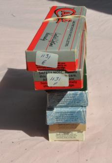 Case Boxes 7 EMPTY Boxes 31549L TX Tpic 61749L 610096SSM 6254W 10506S ROG61050SS All Good Cond.