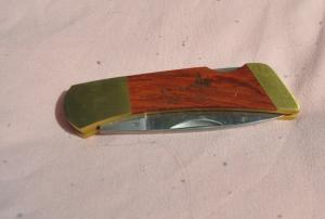 Gerber LE WWII 50th Anniv Folder 1995 Sportsman Size 3 12quot Closed Factory Mint
