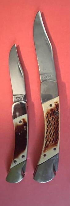 Two Sharp USA pocket knives