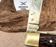 CASE XX USA 1974 6 DOT 6202 1/2 JACK POCKET KNIFE DELRIN CARBON STEEL (2)