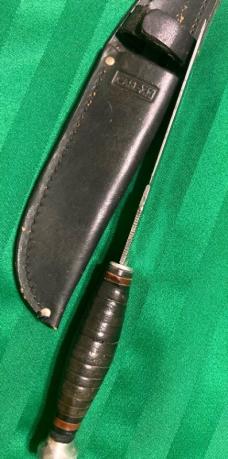 Case XX 323-6 Large Fixed Blade Hunting Knife