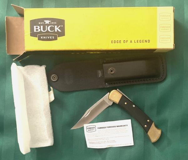 Buck 110 Folder NIB Buck 110 Folder NIB