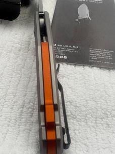 Zero Tolerance ZT 0220 Anso S35VN TI Flipper New In Box Discontinued