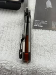 Zero Tolerance ZT 0220 Anso S35VN TI Flipper New In Box Discontinued