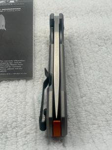 Zero Tolerance ZT 0220 Anso S35VN TI Flipper New In Box Discontinued